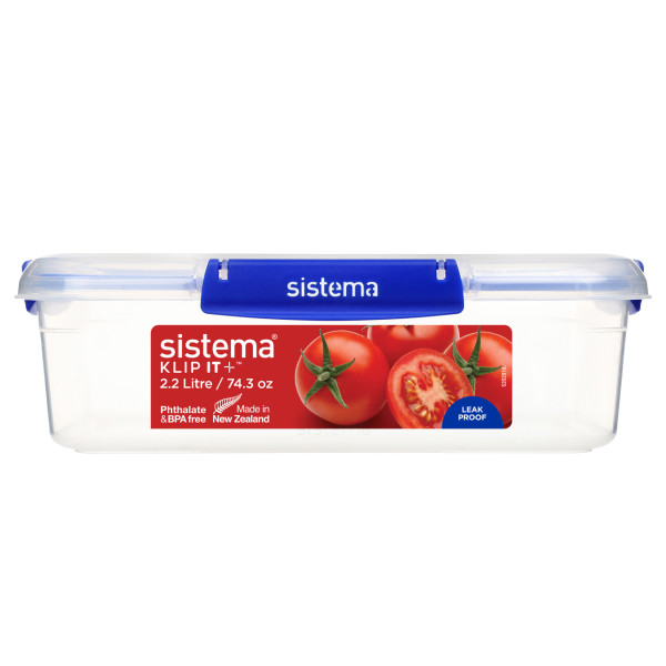 sistema Frischhaltedose KLIP IT PLUS 2,2 l blau sistema Frischhaltedose KLIP IT PLUS 2,2 l blau