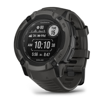 Garmin Instinct 2X Solar 2.79 Cm (1.1") Mip 50 Mm Digital 176 X 176 Pixels Touchscreen Graphite Gps (Satellite)