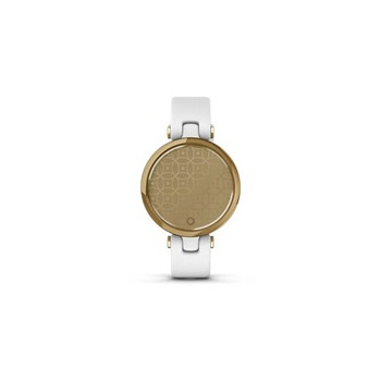 Garmin hodinky Lily® – Classic Edition, Luneta v barvě Light Gold, tělo White, řemínek z italské kůže, EU