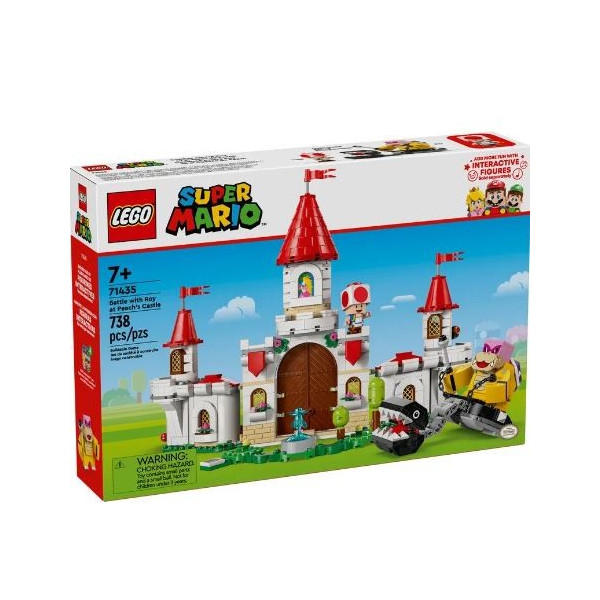 Klocki Super Mario 71435 Roy i bitwa na zamku Peach Klocki Super Mario 71435 Roy i bitwa na zamku Peach