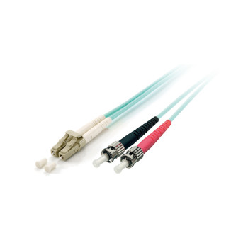 Equip 255217 kabel InfiniBand   światłowodowy 15 m LC ST Turkusowy