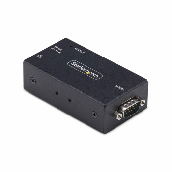 StarTech.com I13-SERIAL-ETHERNET konwerter szeregowy repeater izolator RS-232 RJ-45 Czarny