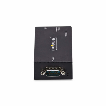 StarTech.com I13-SERIAL-ETHERNET konwerter szeregowy repeater izolator RS-232 RJ-45 Czarny
