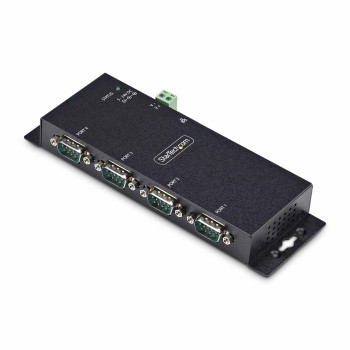 StarTech.com I43-SERIAL-ETHERNET konwerter szeregowy repeater izolator RS-232 RJ-45 Czarny
