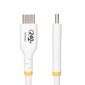 StarTech.com USB2EPR1MW kabel USB USB 2.0 1 m USB C Biały