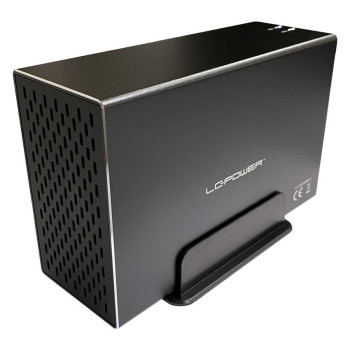 LC-POWER Storage Drive Enclosure Hdd Enclosure Black 3.5"