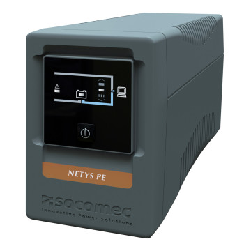Socomec NETYS PE NPE-B600 zasilacz UPS Technologia line-interactive 0,6 kVA 360 W 4 x gniazdo sieciowe