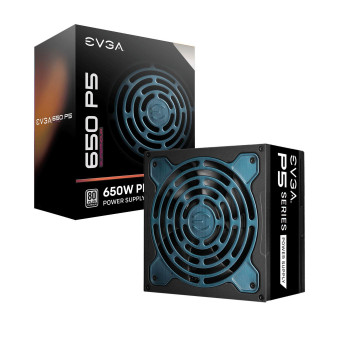 EVGA Supernova 650 P5 Power Supply Unit 650 W 24-Pin Atx Atx Black