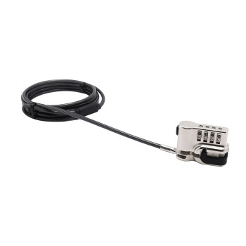 Dicota Security cable lock for Microsoft Surface Go /Go 2/ Pro, silver D31742, 2 m, Combination lock, Silver