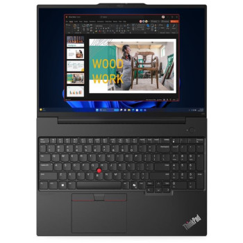 Laptop ThinkPad E16 G2 21MA0021PB W11Pro Ultra 5 125U/16GB/512GB/INT/16.0 WUXGA/Graphite Black/1YR Premier Support + 3YRS OS + C