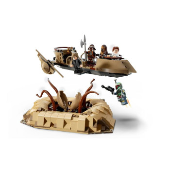 Klocki Star Wars 75396 Pustynna barka i jama sarlacca