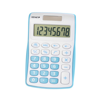 GENIE Taschenrechner 120 B 8-stellig blau