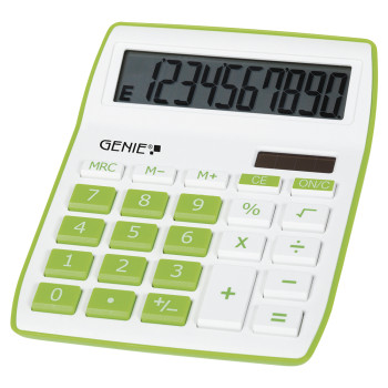 GENIE Tischrechner 840G grün
