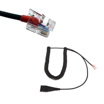 GEQUDIO RJ-Kabel kompat. mit Yealink,Snom,Avaya,Grandstream