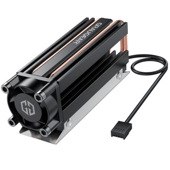 GRAUGEAR Kühlkörper SSD M.2NVMe 2280, mit PWM 25mm Lüfter retail