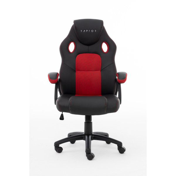 Raptor Gaming Stuhl GS-40 PU Fabric schwarzrot Raptor Gaming Stuhl GS-40 PU Fabric schwarzrot