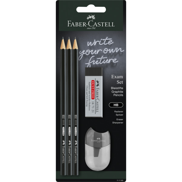 FABER-CASTELL Bleistift 1111 Exam Set BK FABER-CASTELL Bleistift 1111 Exam Set BK