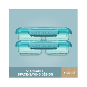 sistema Lunchbox Small Split 350 ml 1 Stück recycelt