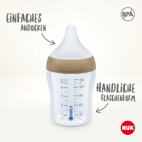NUK Perfect Match Peppa Pig PP Flasche 260ml, weiß NUK Perfect Match Peppa Pig PP Flasche 260ml, weiß