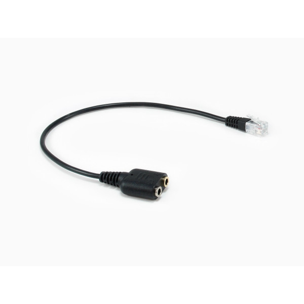 Equip 147944 kabel audio 0,25 m RJ-9 2 x 3.5mm Czarny Equip 147944 kabel audio 0,25 m RJ-9 2 x 3.5mm Czarny