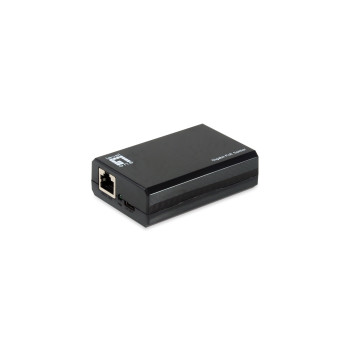 LevelOne POS-5001 rozgałęziacz sieciowy Czarny Obsługa PoE