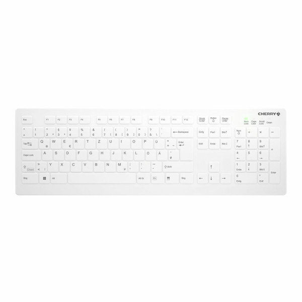 CHERRY AK-C8112 klawiatura Medyczna RF Wireless QWERTZ Niemiecki Biały CHERRY AK-C8112 klawiatura Medyczna RF Wireless QWERTZ Niemiecki Biały