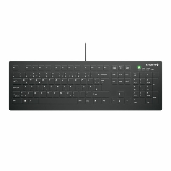 CHERRY AK-C8112 klawiatura Medyczna USB QWERTZ Niemiecki Czarny CHERRY AK-C8112 klawiatura Medyczna USB QWERTZ Niemiecki Czarny