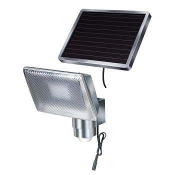 Brennenstuhl SOL 80 ALU IP44 Outdoor wall lighting Aluminum LED 0.5 W Solar LED Light SOL 80 ALU IP44 with PIR sensor 8xLED 0,5W
