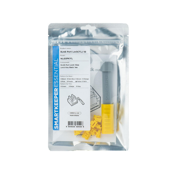SmartKeeper Port Blocker Port Blocker + Key Rj-45 Yellow 1 Pc(S) SmartKeeper Port Blocker Port Blocker + Key Rj-45 Yellow 1 Pc(S)