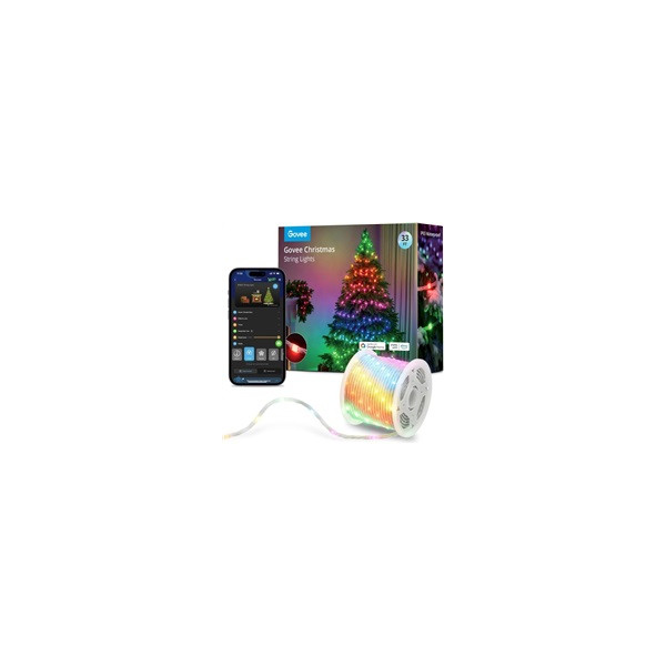 Govee LED RGBIC osvětlení pro vánoční stromek 10m Govee LED RGBIC osvětlení pro vánoční stromek 10m