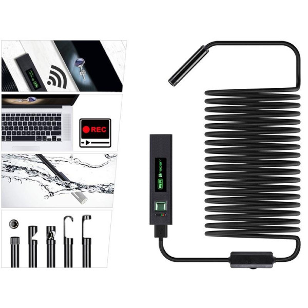 Kamera endoskopowa Tracer HardWire 5m 8mm LED WiFi Kamera endoskopowa Tracer HardWire 5m 8mm LED WiFi