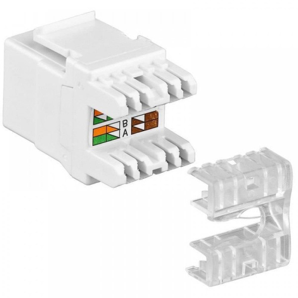 Moduł Keystone Intellinet RJ45 UTP LSA Cat.5e biały Moduł Keystone Intellinet RJ45 UTP LSA Cat.5e biały