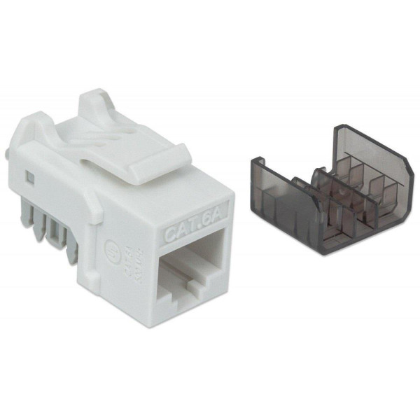 Moduł Keystone Intellinet RJ45 UTP Cat.6a 10 Gigabit biały Moduł Keystone Intellinet RJ45 UTP Cat.6a 10 Gigabit biały
