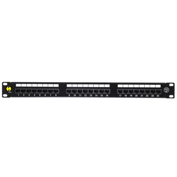 Patch panel 19'' Netrack 24-porty kat. 5e UTP, z półką Patch panel 19'' Netrack 24-porty kat. 5e UTP, z półką