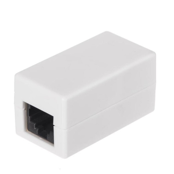 Łącznik przewodów RJ45-RJ45, kat. 5e UTP Netrack Łącznik przewodów RJ45-RJ45, kat. 5e UTP Netrack