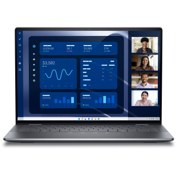 DELL Latitude 9450 2-in-1 Intel Core Ultra 7 165U Hybryda (2w1) 35,6 cm (14") Ekran dotykowy Quad HD+ 32 GB LPDDR5x-SDRAM 1 TB