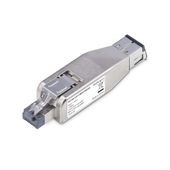 StarTech.com D01ML55P-FIBER-MEDIA konwerter sieciowy 1000 Mbit s 1310 nm Multifunkcyjny, Pojedynczy Srebrny