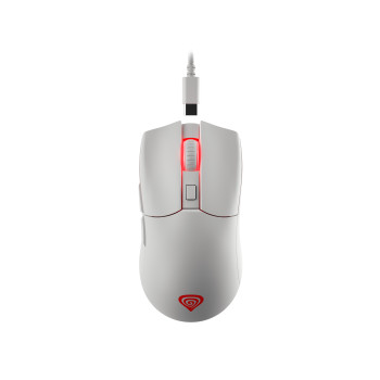 GENESIS Zircon X myszka Gaming Po prawej stronie RF Wireless + USB Type-A Optyczny 19000 DPI