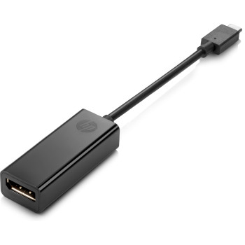 HP USB-C-zu-DP-Adapter zewnętrzna karta graficzna usb Czarny