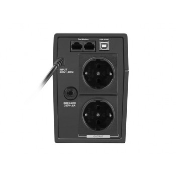UPS Line-Interactive Home 650F LED 650VA 2xSchuko