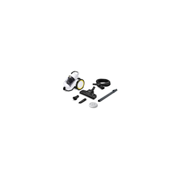 Karcher VC 3 podlahový vysavač, 700 W, HEPA filtr, bezsáčkový, 76 dB, prachová nádoba 0,9 l, bílá Karcher VC 3 podlahový vysavač, 700 W, HEPA filtr, bezsáčkový, 76 dB, prachová nádoba 0,9 l, bílá