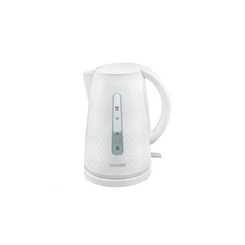Concept RK2320 rychlovarná konvice, 2200 W, 1.8 l, automatické vypnutí, 3D potisk, bílá