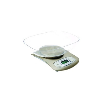 ORAVA EV-1 B digitální kuchyňská váha, LCD displej, přesnost 1 g, automatické vypnutí