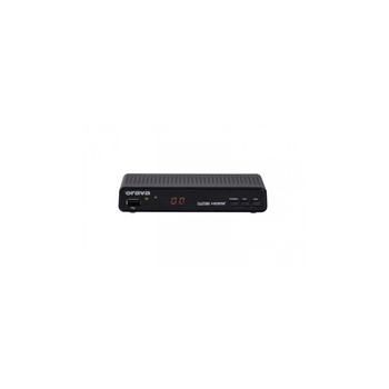 Orava DVB-30 digitální pozemní přijímač DVB-T2, HD, HEVC, PVR, paměť pro 500 programů, SCART, HDMI, ethernet, černá