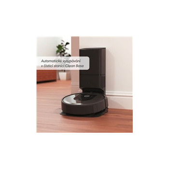 iRobot Roomba Combo i8 robotický vysavač, mobilní aplikace, 1 850 mAh baterie, laserová navigace, černá