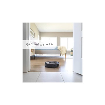 iRobot Roomba Combo i8 robotický vysavač, mobilní aplikace, 1 850 mAh baterie, laserová navigace, černá