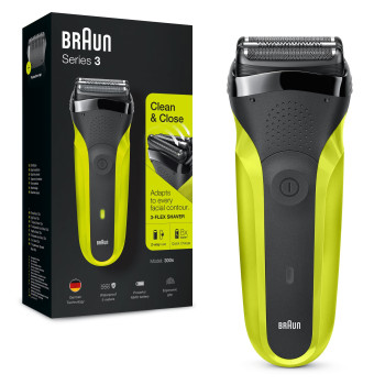Braun Series 3 81702940 maszynka do golenia Golarka foliowa Przycinarka Czarny, Zielony