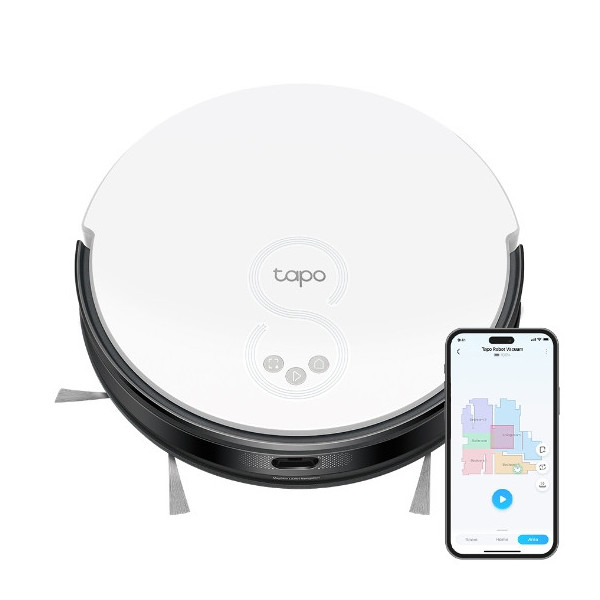 TP-Link Tapo RV20 Mop odkurzacz automatyczny 0,4 l Bez worka Czarny, Biały TP-Link Tapo RV20 Mop odkurzacz automatyczny 0,4 l Bez worka Czarny, Biały