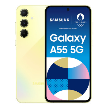 Samsung Galaxy A55 5G 16,8 cm (6.6") Hybrid Dual SIM Android 14 USB Type-C 8 GB 128 GB 5000 mAh Żółty