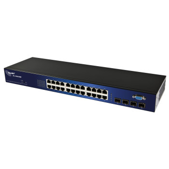 ALLNET ALL-SG8428M / 24 Port Gigabit + 4x SFP Switch fanless